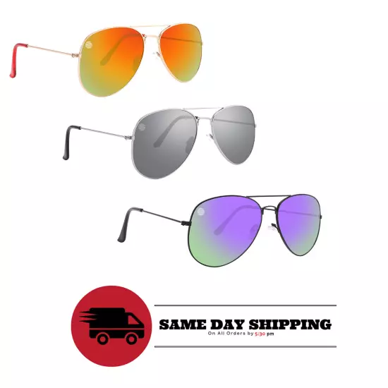 Aviator Sunglasses Men Women Fashion Retro Driving Pilot Shades