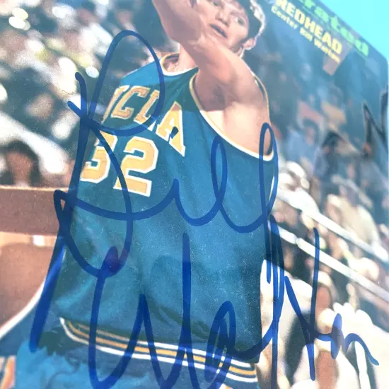 BILL WALTON Signed SPORTS ILLUSTRATED 1972 1st Cover UCLA BRUINS BASKETBALL