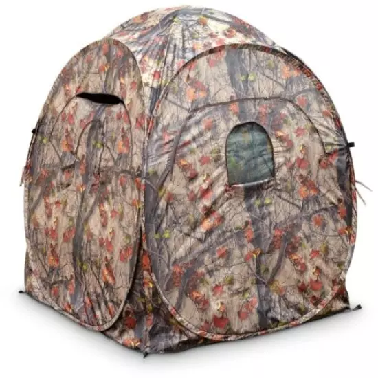 Portable Ground Hunting Blind Outdoor Gear Deer Turkey Steel Tent Backpack Bag