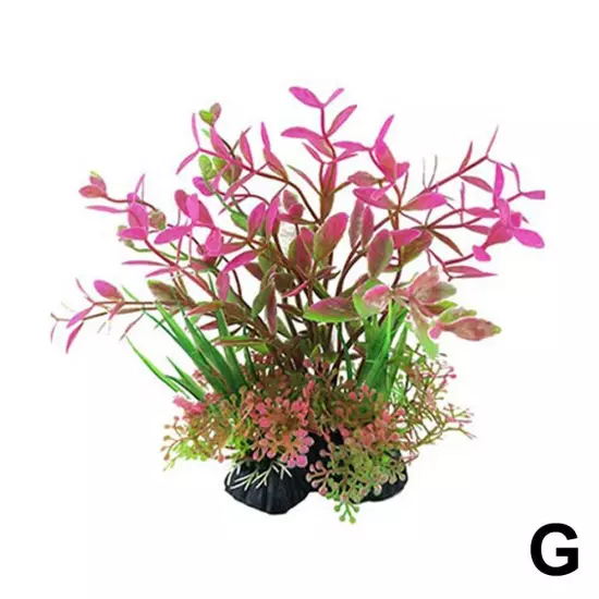 Artificial Underwater Plants Aquarium Water Plant Fish Tank Landscape Deco NEW~