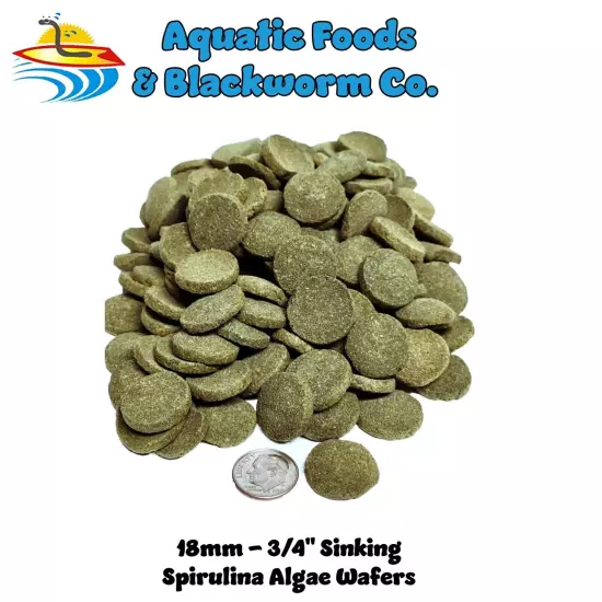 Sinking Wafers of Spirulina, Algae, for Plecos, Shrimp, Snails and More. Zeigler