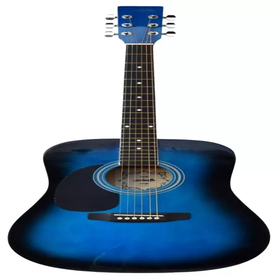 Left-Handed Acoustic Guitar Full Size 5 Colors (Setup Included, Free Ship USA)