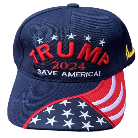 TRUMP 2024 Save America Take America Back HAT Embroidered Donald Trump Hat Cap