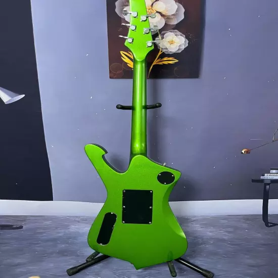 Factory Custom electric guitar ice man color stars top tremolo iban hot sale