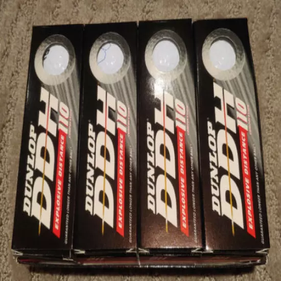 Rare Dunlop DDH Golf Balls w/ Health Plan WV-OH Logo