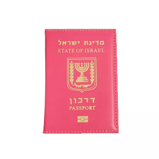 Israel Pu Leather Passport Covers Holder Israeli Identification Cover Israelis P