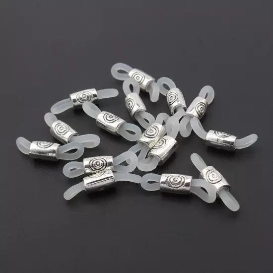 40Pcs Ear Hook Eyeglasses Spectacles Chain Glass Retainer Ends Rope Holder Strap