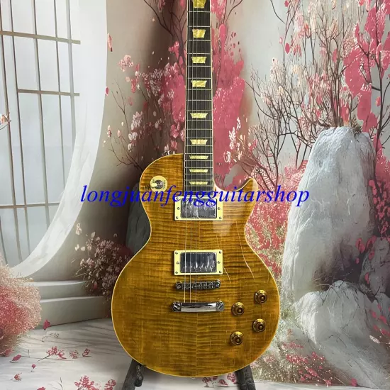 Joe Perry Signature Boneyard LP Standard electric guitar Flame maple top