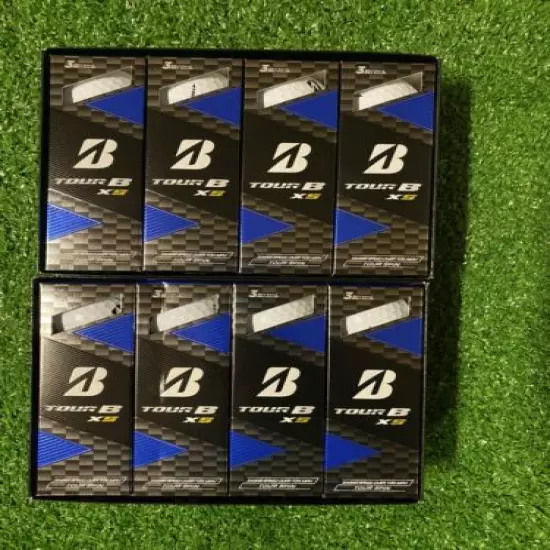 NEW 2 Dozen Bridgestone Tour B XS 24 Golf Balls White