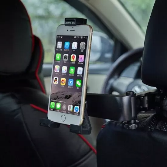 For Samsung Galaxy Z Fold6 - Headrest Car Mount Holder Back Seat Cradle Swivel