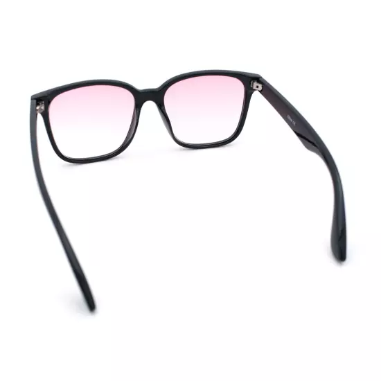 Retro Hipster Photochromic Lens Oversize Horn Rim Plastic Sunglasses