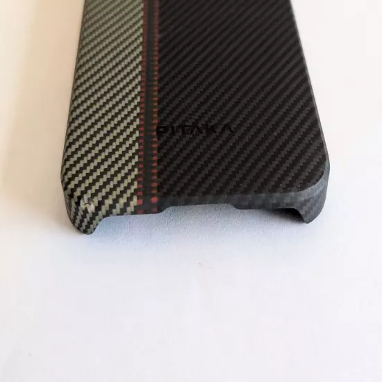 PITAKA MagEZ Case 4 Fusion Weaving (Overture) - Aramid Fiber iPhone 15 Pro