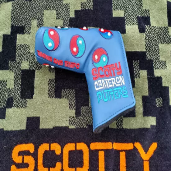 RARE Scotty Cameron Gallery Putter Headcover ~ Yin & Yang ~ “Timing & Tempo” 