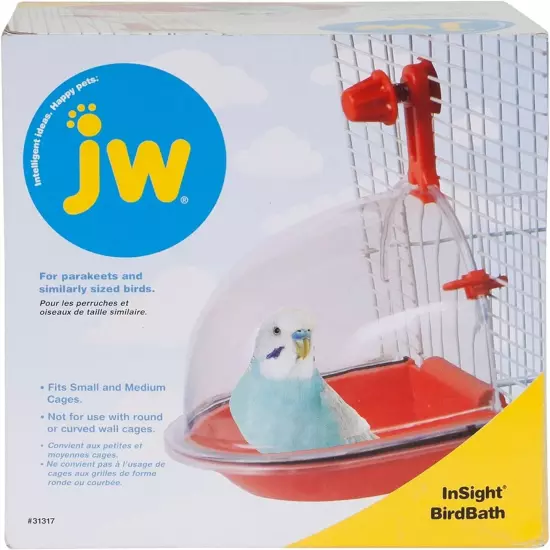 Suitable For Pet Insight Bird Bath Bird Accessory , Healthy and fun