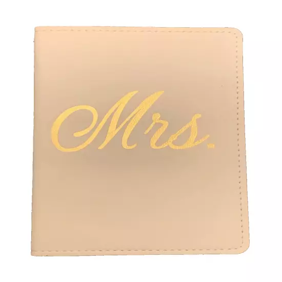 Mr & Mrs Passport Holder White and Black Set.