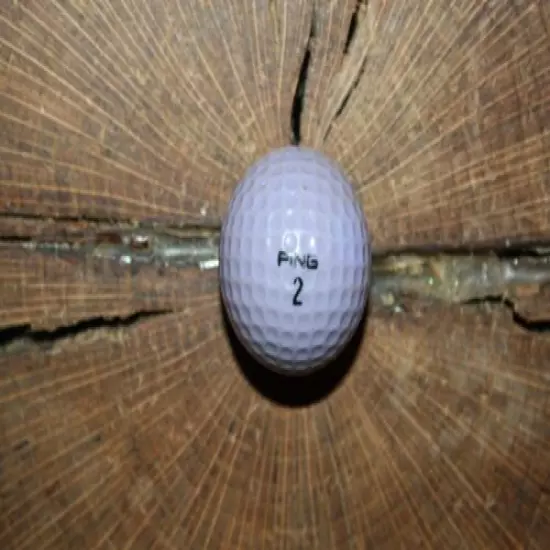 VINTAGE AQUA AND LAVENDER PING EYE GOLF BALL MUST SEE!!!!! RARE!!!!