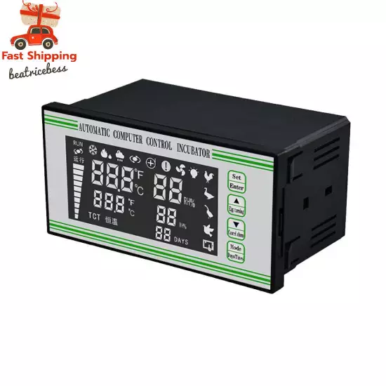 Automatic Egg Incubator Controller Thermostat Temperature Humidity Sensor XM-18S