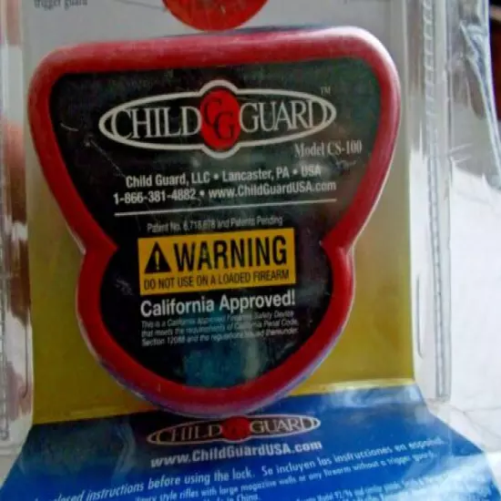 2-Child Guard Brand Safety for Firearms ~ Trigger Locks for Gun ~ New Sealed!