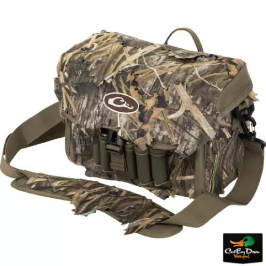 DRAKE WATERFOWL GHILLIE SHELL BOSS 2.0 CAMO SHOULDER BLIND BAG HUNTING PACK