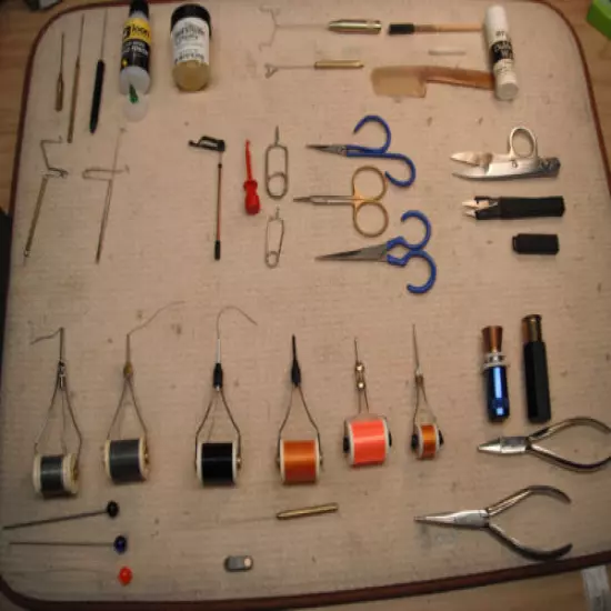 Lot Fly Tying Tools