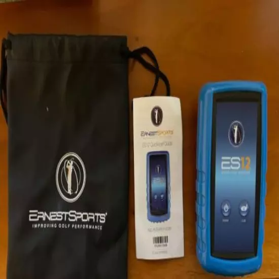 Ernest Sports ES12 Digital Golf Assistant - Average - w/Carry Bag.