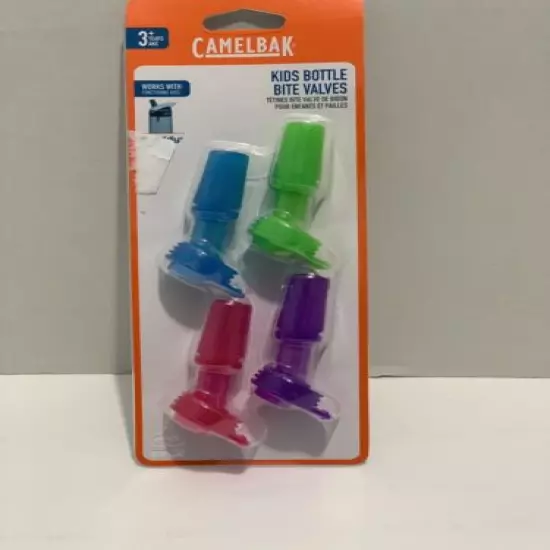 Camelbak Eddy Kids Bottle Bite Valvues 4-Pack New In Packaging