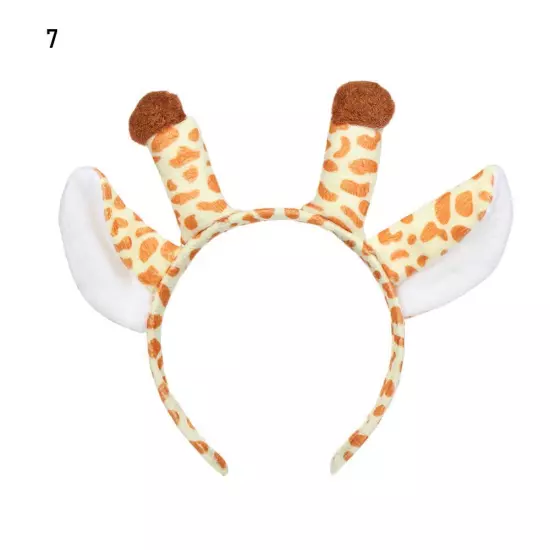 Dog Zebra Cartoon Animals Ears Headband Party Supply Hair Accessories Hair Band