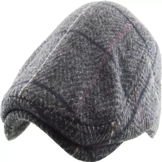 Mens Ivy Hat Golf Driving Ascot Winter Flat Cabbie Newsboy