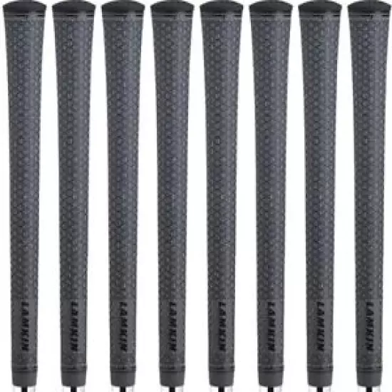 Lamkin UTx Cord Gray Standard Golf Club Grips - Set of 8 - Master Distributor!