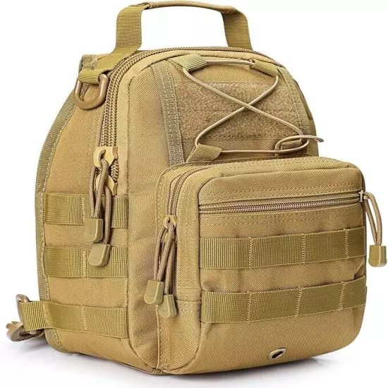 G4Free Outdoor Tactical Bag, Military Sling Shoulder Backpack EDC