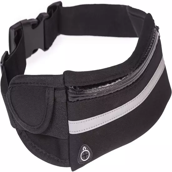 Travel Belt Money Waist Pack - Hidden Waterproof anti Theft 