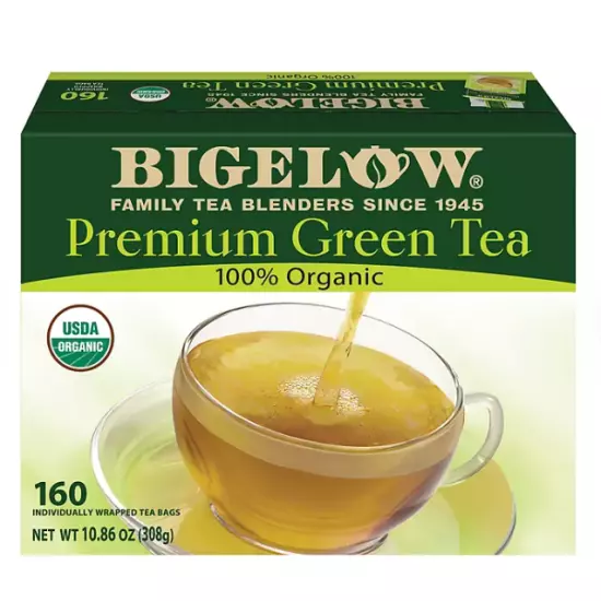 Bigelow Premium Organic Green Tea (160 Ct.) - FREE SHIPPING