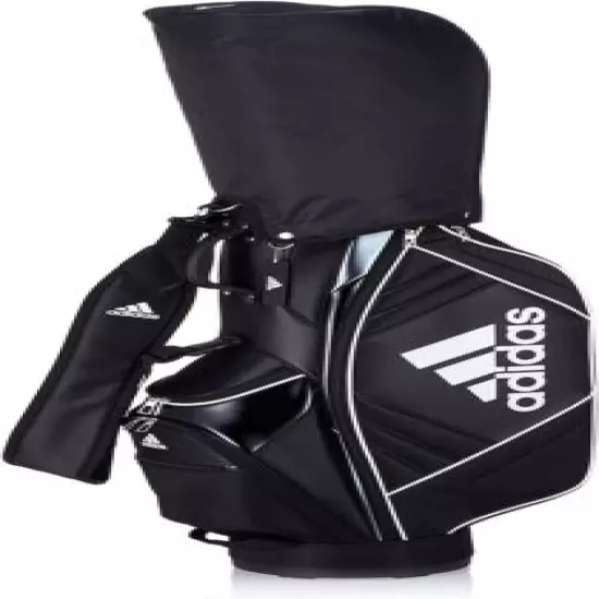 Adidas Golf Men's Cart Caddy Bag Must Haves 9 x 47 inch 2.9kg Black MBF64