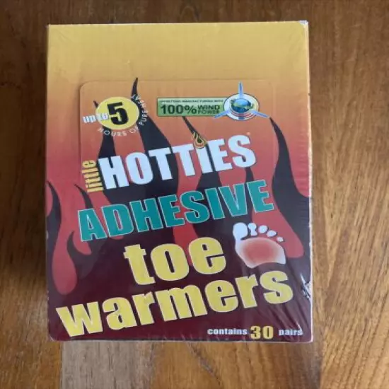 Little Hotties Adhesive Toe Warmers 30 Pairs BD0497