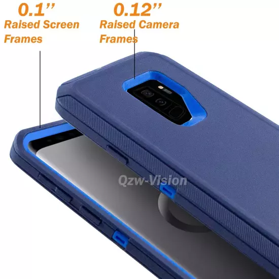 For Samsung Galaxy S9 S9+ Heavy Duty Rugged Shockproof Protective Hard Case 