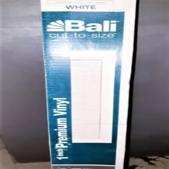 Bali Blinds 1" Vinyl Cordless Blind, 32 1/4" x 48", White