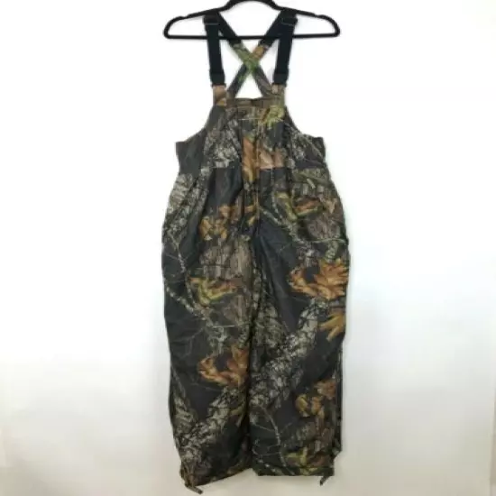 Remington Mossy Oak Insulated Camo Bib Pants Overalls XL