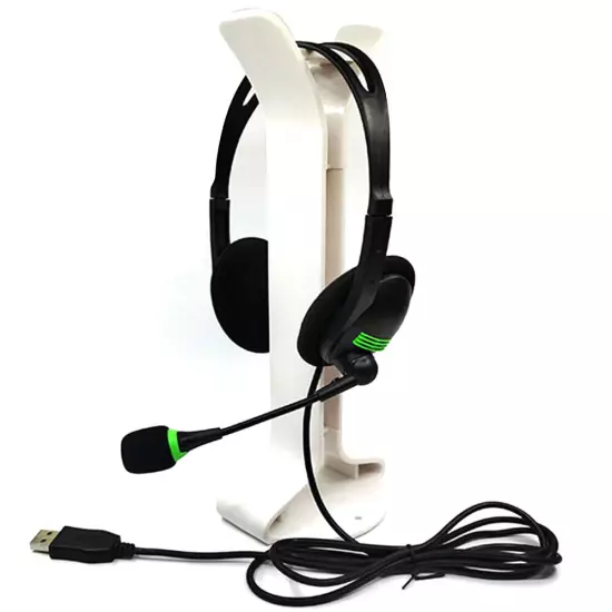 USB Headset with Microphone Computer Headphones for Laptop PC Call Center Work