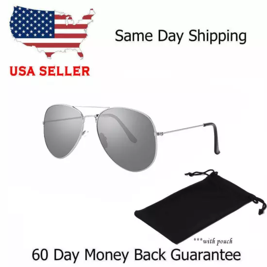 Aviator Sunglasses Men Women Fashion Retro Driving Pilot Shades