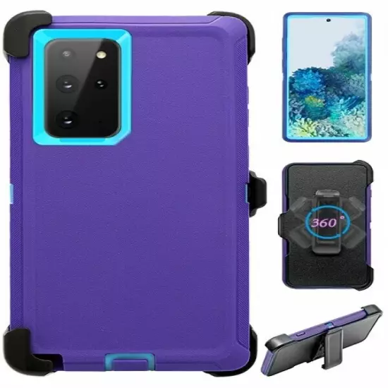 For Samsung Galaxy S20 / S20+Ultra 5G Defender Case w/ Clip fits Otterbox