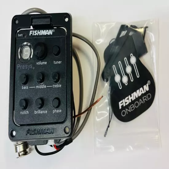 Genuine Fishman Presys+ Preamp & Pickup System Acoustic Electric Guitar USA SHIP