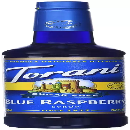 Sugar Free Syrup, Blue Raspberry, 25.4 Ounce (Pack of 1)