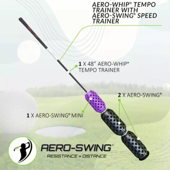 AERO-SWING - AERO-WHIP Swing Speed and Tempo Training System