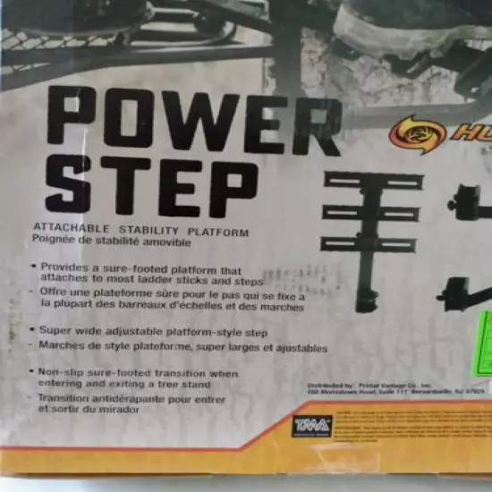 New in box Hurricane Power Step For Tree Stands. 