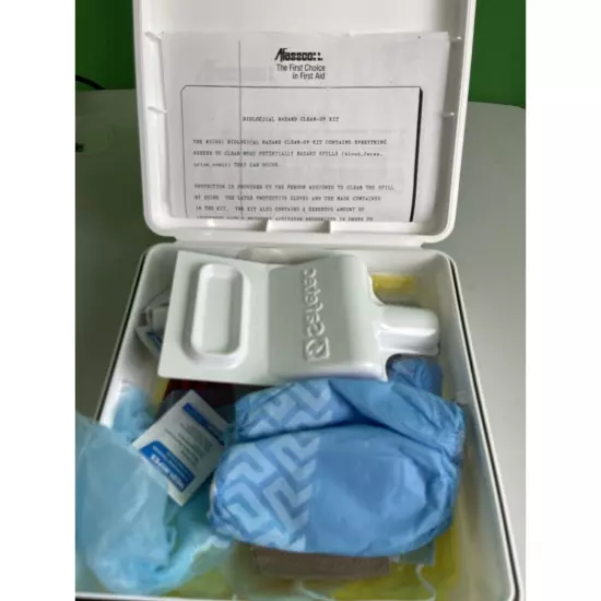 Afassco Medical Restaurant Bio-Hazard Spill Clean Up Kit. NEW