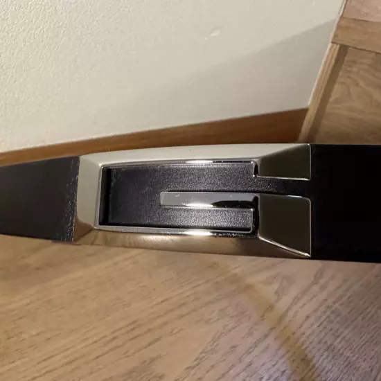 GUCCI Leather Belt GUCCI G Buckle 78cm 93cm