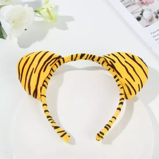 Dog Zebra Cartoon Animals Ears Headband Party Supply Hair Accessories Hair Band