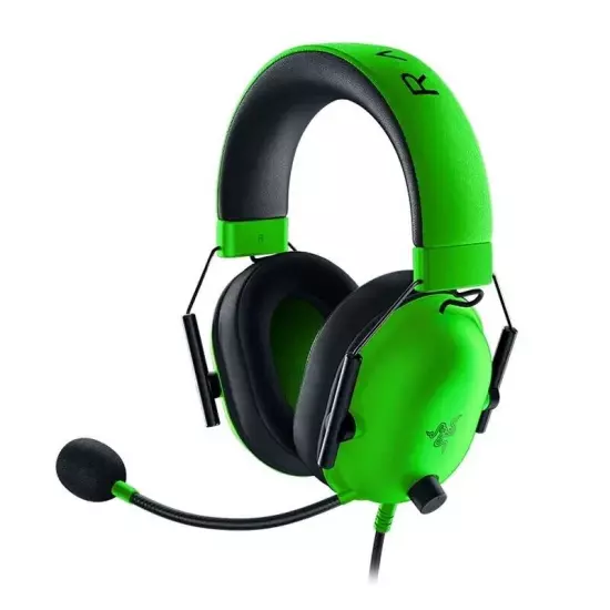 Razer BlackShark V2 X Headphone Wired Gaming Headset: 7.1 Surround Sound- Game