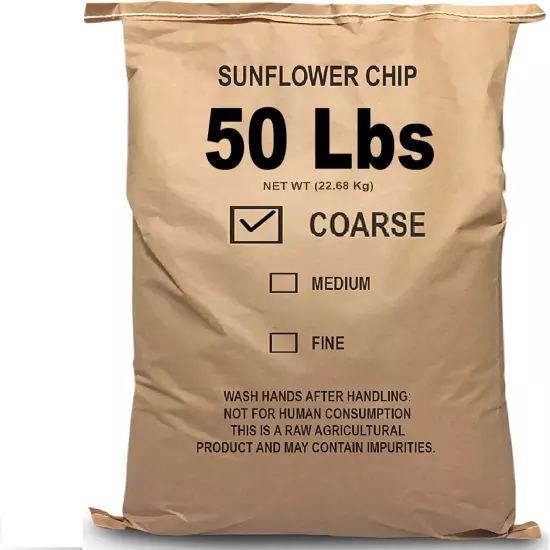 Easygo Product Sunflower Kernels – Sun Flower Chips Wild Bird Food – 50 Lb