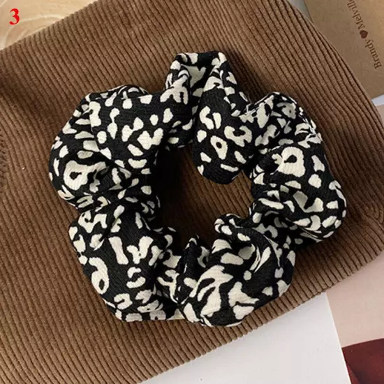 Polka Dot Hair Tie Zebra Pattern Hair Rope Scrunchies Ponytail Holder Hairband ❀